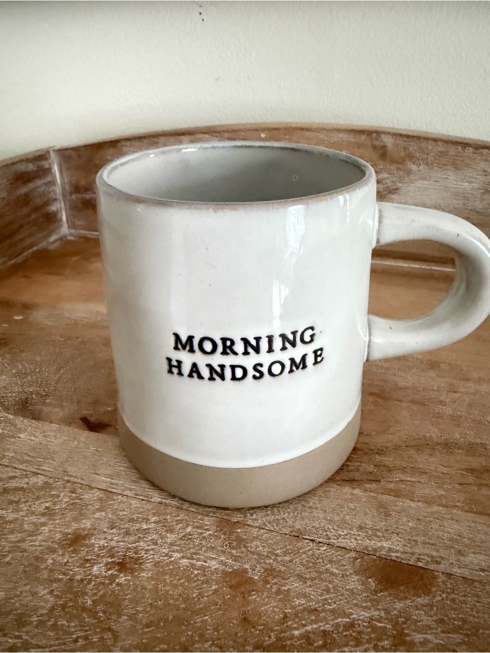 Hearth & Hand “Morning Handsome” Stoneware Mug